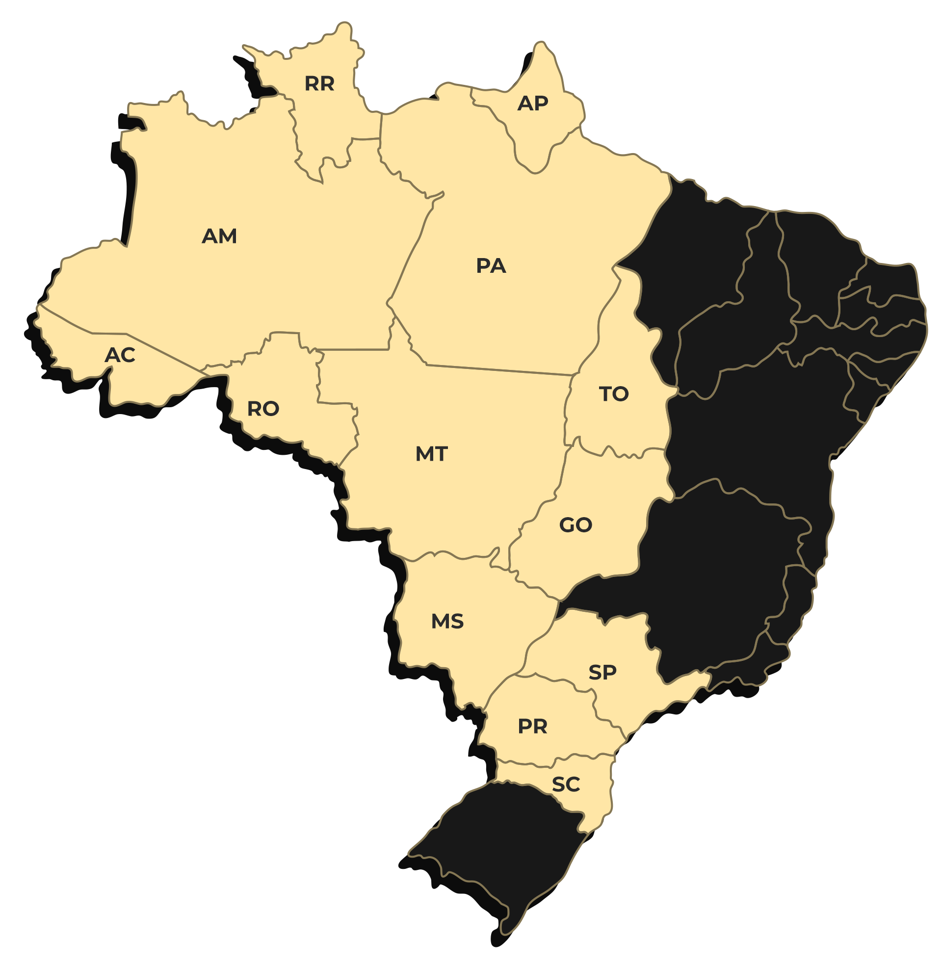 Distribuidores da black erva por todo Brasil